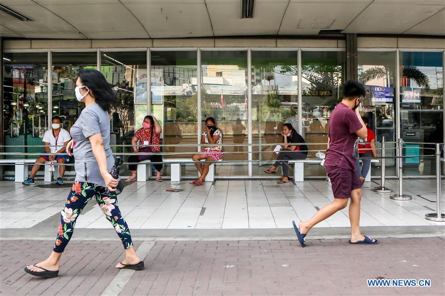 PHILIPPINES-CALOOCAN CITY-COVID-19