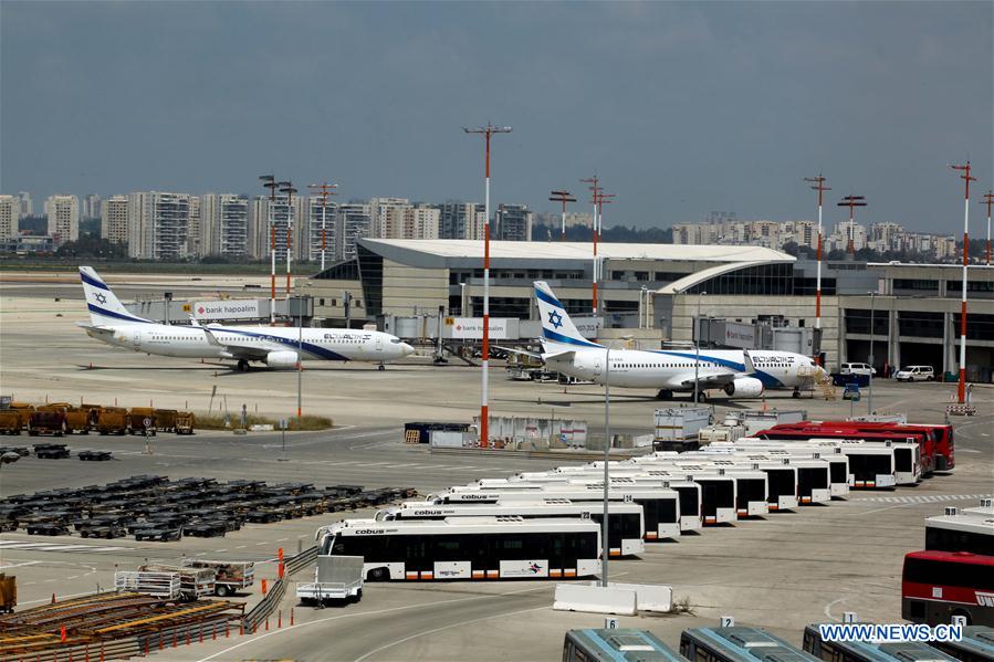 MIDEAST-TEL AVIV-COVID-19-FLIGHT STOP