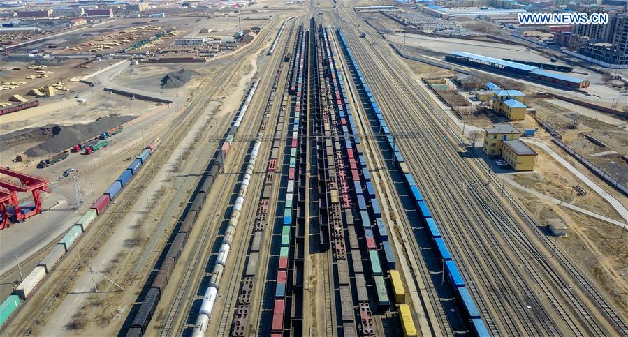 CHINA-INNER MONGOLIA-ERENHOT PORT-CHINA-EUROPE FREIGHT TRAIN (CN)