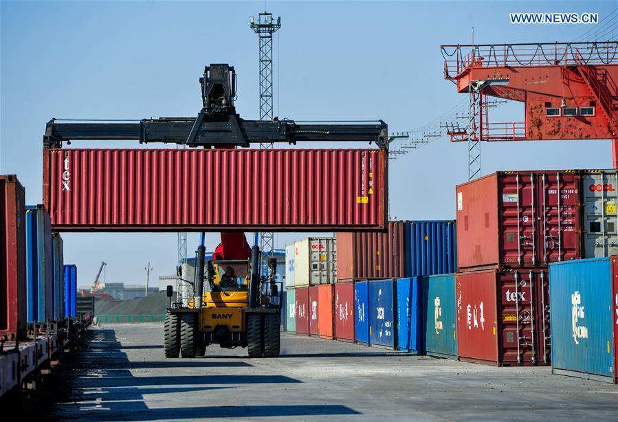 CHINA-INNER MONGOLIA-ERENHOT PORT-CHINA-EUROPE FREIGHT TRAIN (CN)