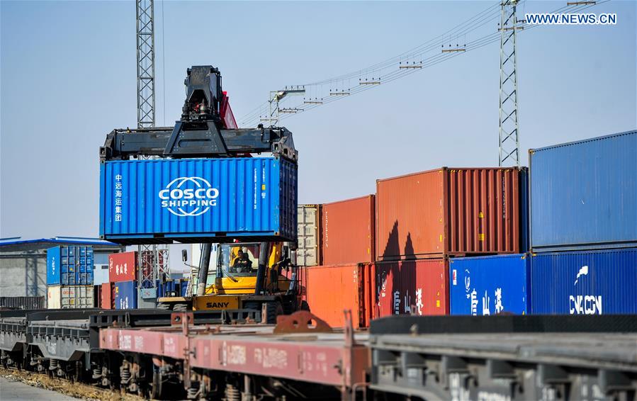 CHINA-INNER MONGOLIA-ERENHOT PORT-CHINA-EUROPE FREIGHT TRAIN (CN)