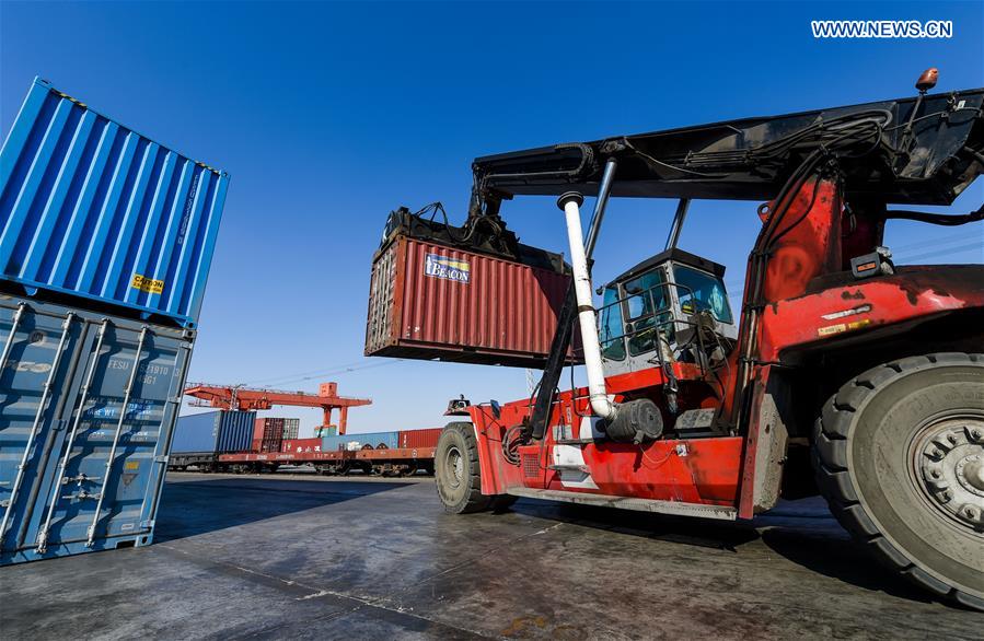 CHINA-INNER MONGOLIA-ERENHOT PORT-CHINA-EUROPE FREIGHT TRAIN (CN)