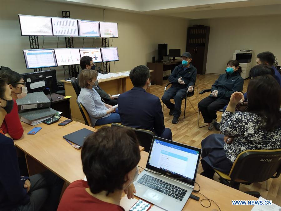 KAZAKHSTAN-NUR-SULTAN-CHINESE MEDICAL TEAM-COVID-19 