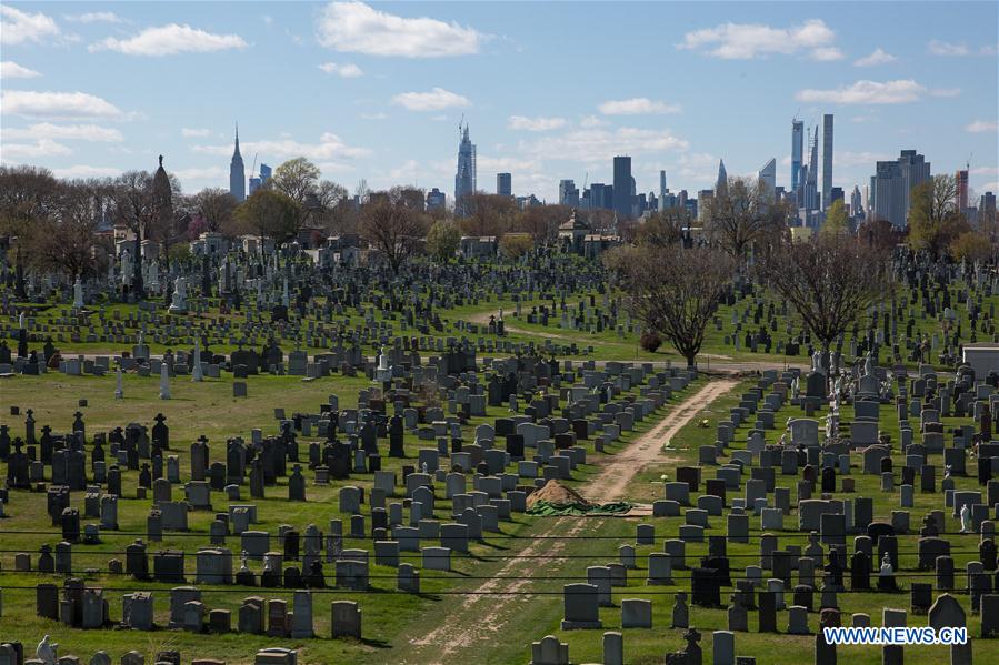 U.S.-NEW YORK-COVID-19-DEATH TOLL