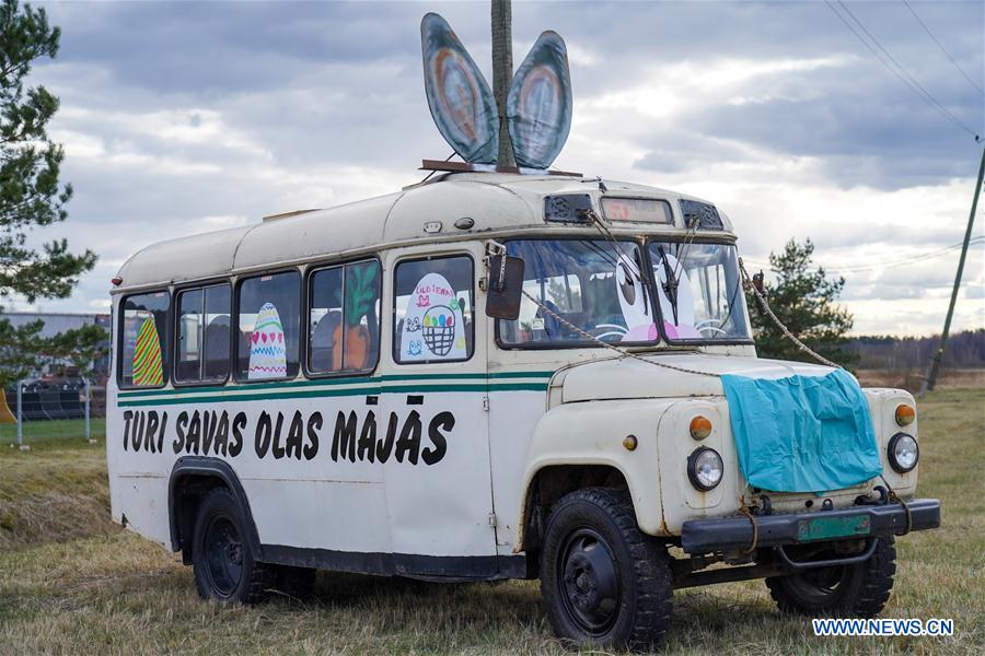 LATVIA-RIGA-COVID-19-EASTER