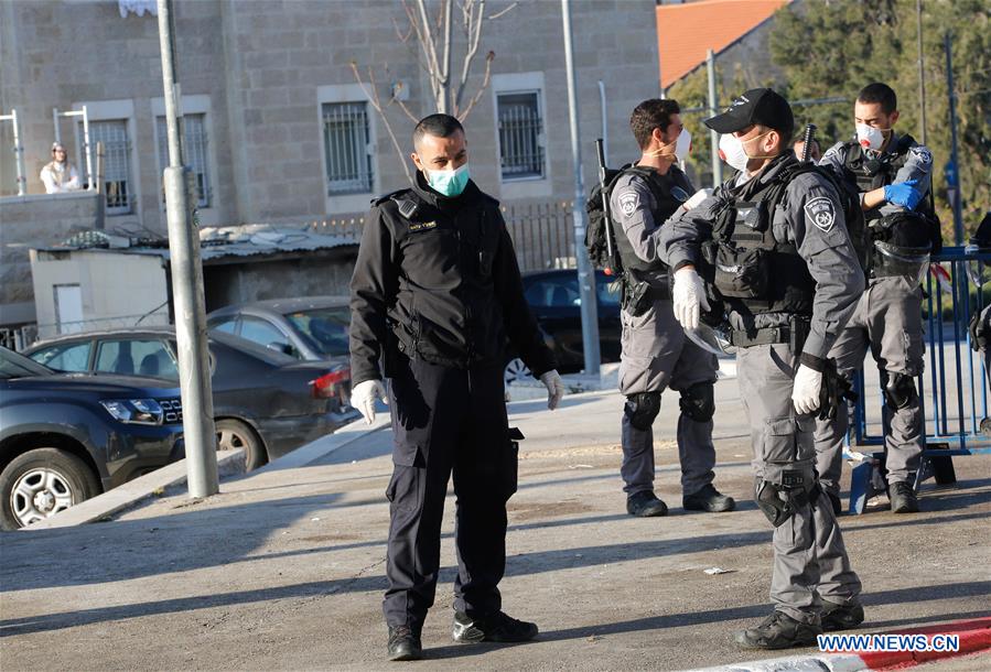 MIDEAST-JERUSALEM-COVID-19