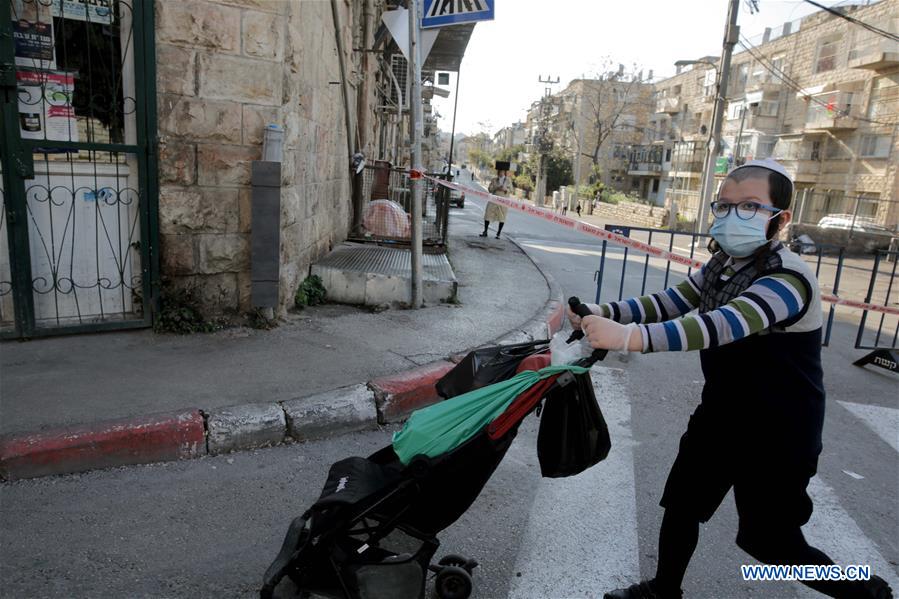 MIDEAST-JERUSALEM-COVID-19