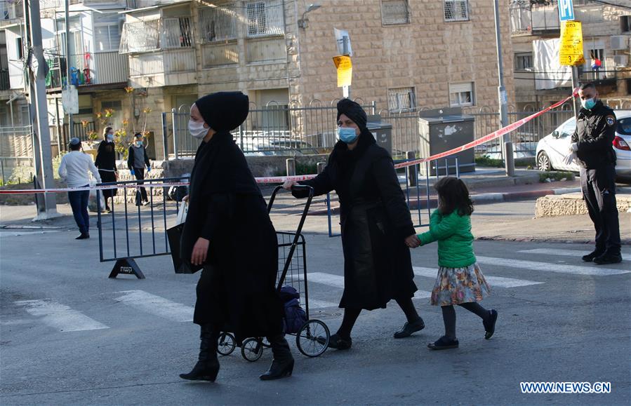 MIDEAST-JERUSALEM-COVID-19