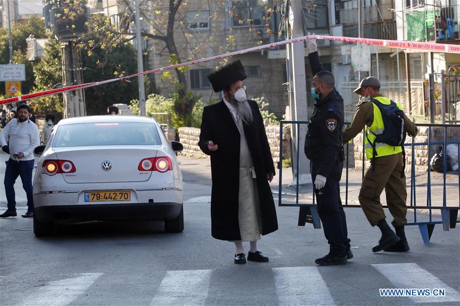 MIDEAST-JERUSALEM-COVID-19