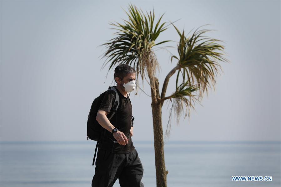 BRITAIN-BOURNEMOUTH-COVID-19-BEACH