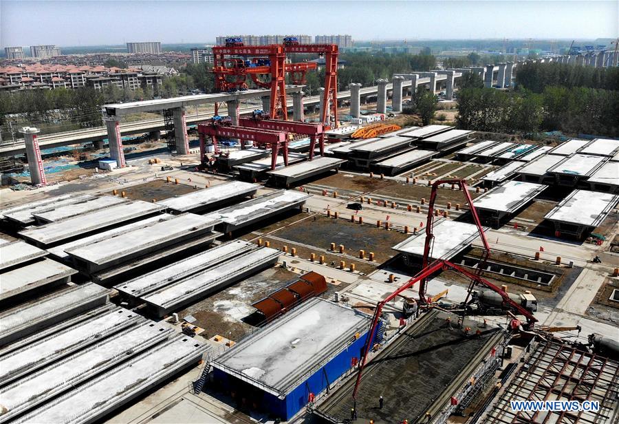 CHINA-ZHENGZHOU-HIGH SPEED RAILWAY-CONSTRUCTION (CN)