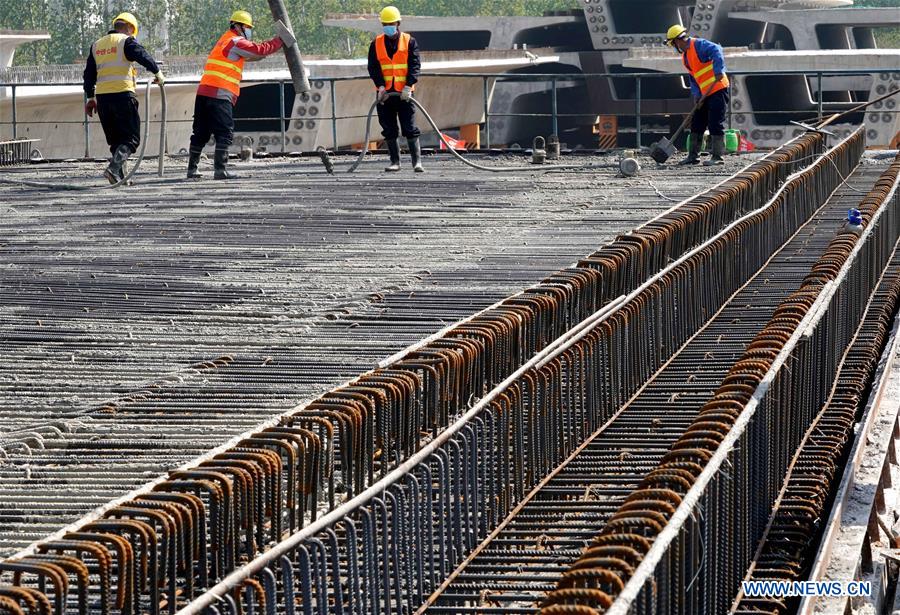 CHINA-ZHENGZHOU-HIGH SPEED RAILWAY-CONSTRUCTION (CN)