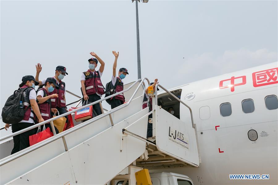 LAOS-VIENTIANE-CHINA-COVID-19-COOPERATION