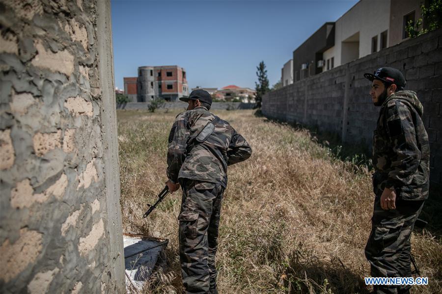LIBYA-TRIPOLI-FRONT LINE