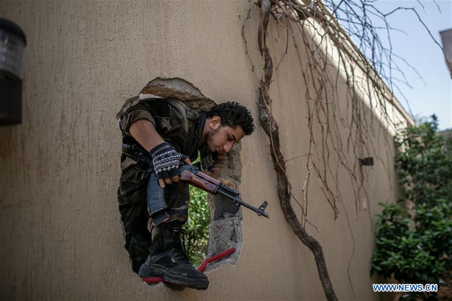 LIBYA-TRIPOLI-FRONT LINE