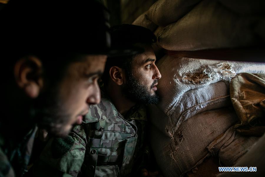 LIBYA-TRIPOLI-FRONT LINE