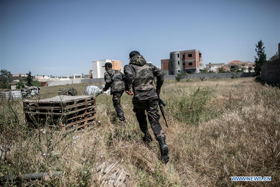 LIBYA-TRIPOLI-FRONT LINE