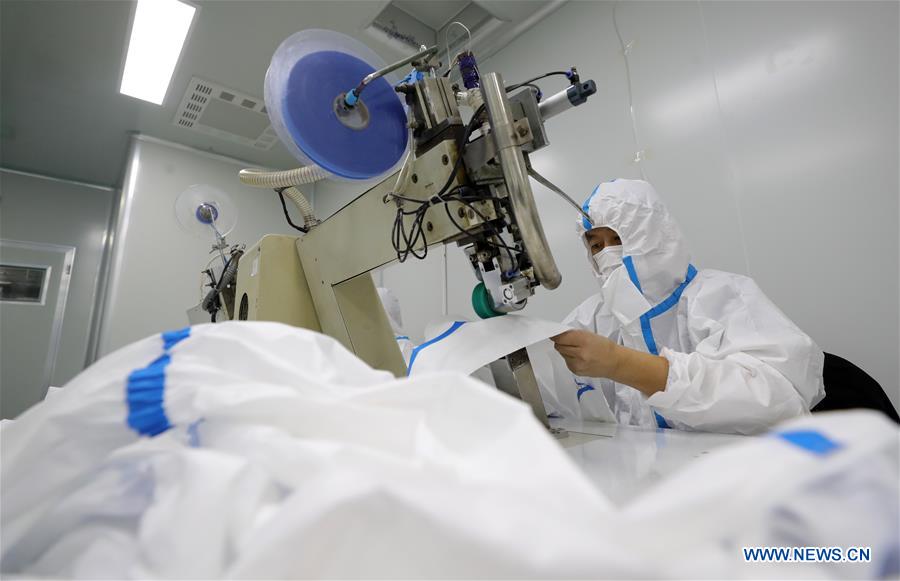 CHINA-LIAONING-SHENYANG-COVID-19-MEDICAL SUPPLIES-PRODUCTION (CN)
