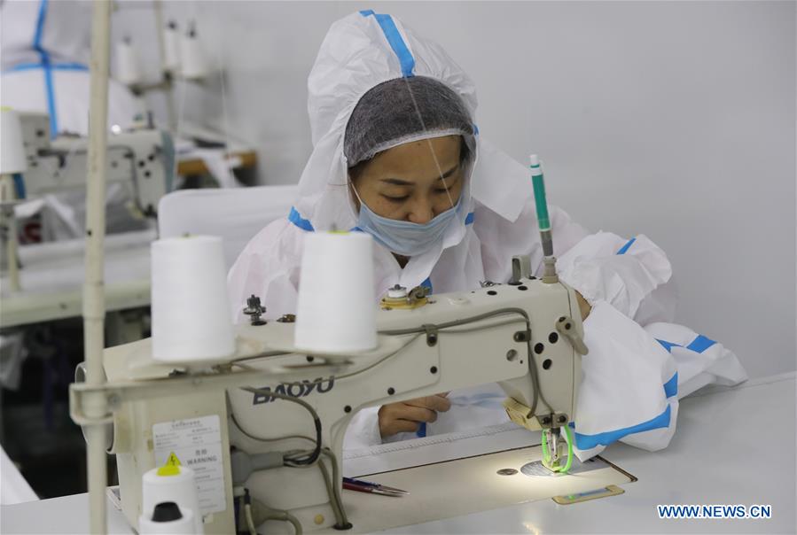 CHINA-LIAONING-SHENYANG-COVID-19-MEDICAL SUPPLIES-PRODUCTION (CN)