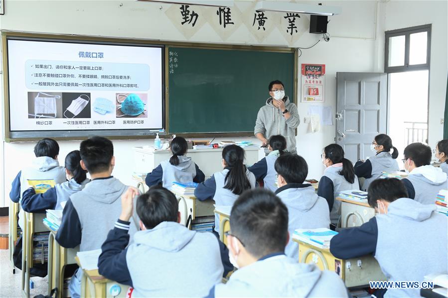 CHINA-ZHEJIANG-SCHOOL REOPENING (CN)