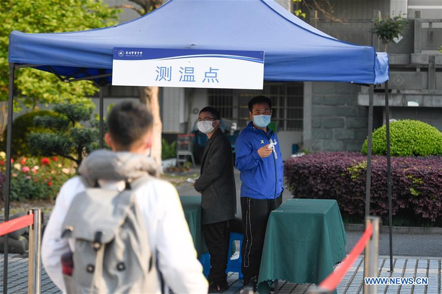 CHINA-ZHEJIANG-SCHOOL REOPENING (CN)