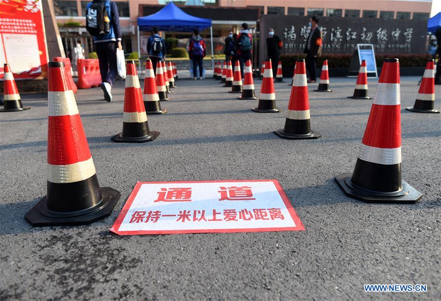 CHINA-ZHEJIANG-SCHOOL REOPENING (CN)