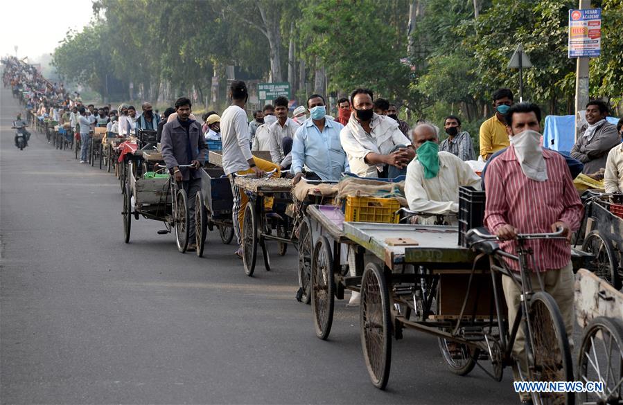 INDIA-PUNJAB-JALANDHAR-CORONAVIRUS-LOCKDOWN