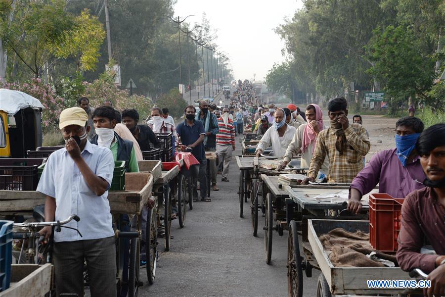 INDIA-PUNJAB-JALANDHAR-CORONAVIRUS-LOCKDOWN