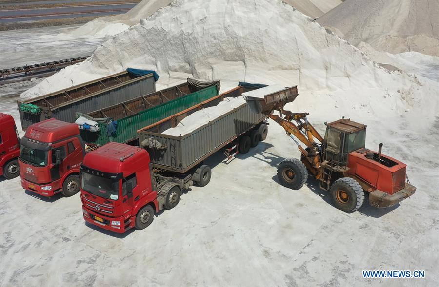 CHINA-HEBEI-TANGSHAN-SALT-HARVEST (CN)
