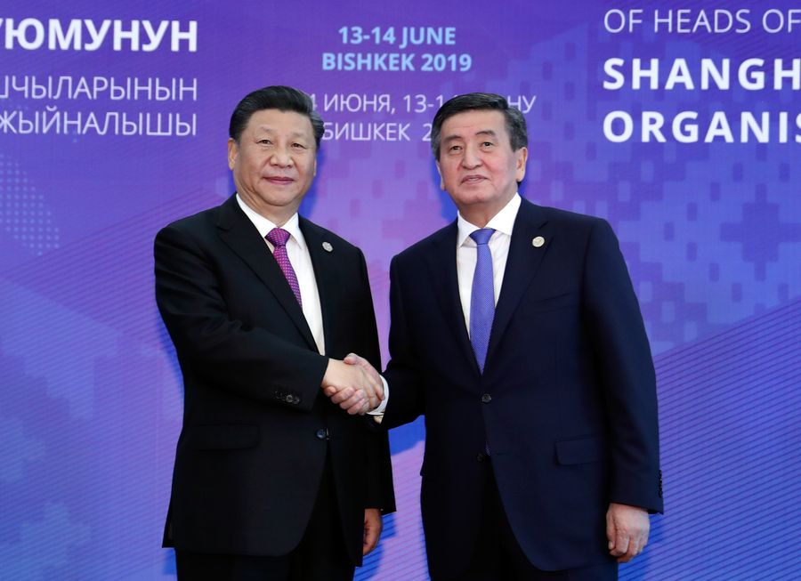 Xi says China to continue helping Kyrgyzstan fight COVID-19