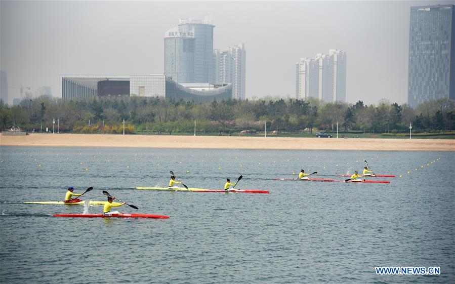 (SP)CHINA-SHANDONG-ROWING AND CANOE-TRAINING