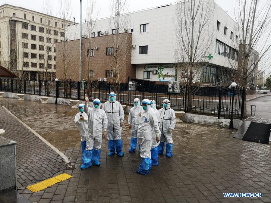 KAZAKHSTAN-NUR-SULTAN-CHINESE MEDICAL TEAM