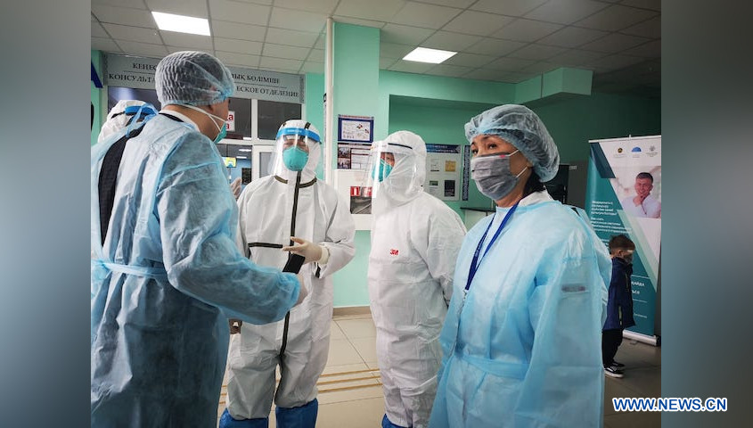 KAZAKHSTAN-NUR-SULTAN-CHINESE MEDICAL TEAM 