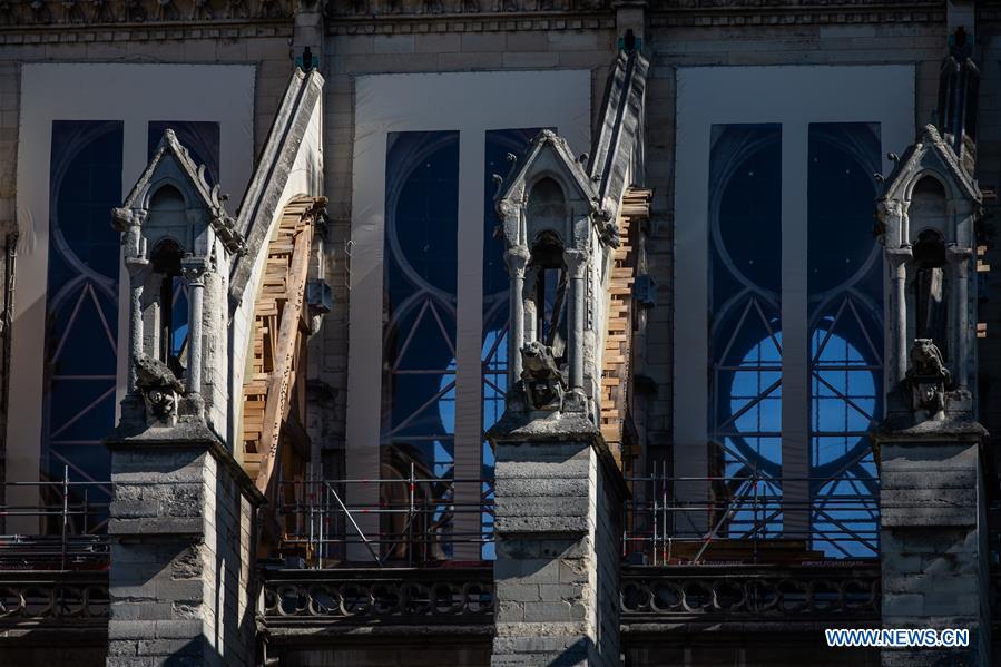 FRANCE-PARIS-NOTRE DAME-FIRE-ONE YEAR ANNIVERSARY