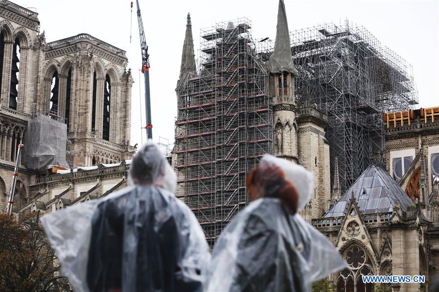 FRANCE-PARIS-NOTRE DAME-FIRE-ONE YEAR ANNIVERSARY
