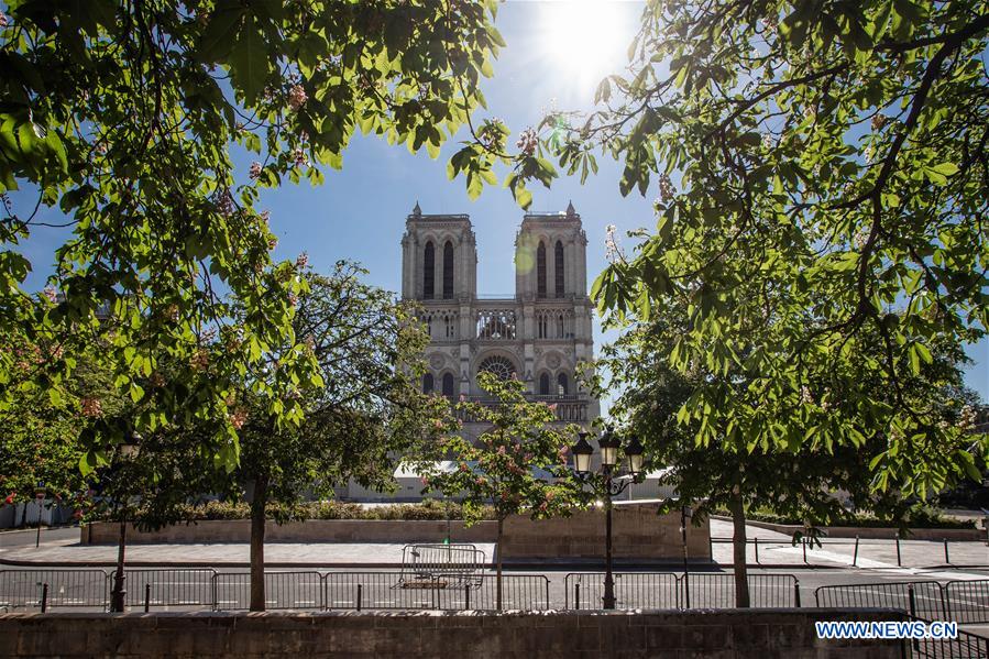 FRANCE-PARIS-NOTRE DAME-FIRE-ONE YEAR ANNIVERSARY