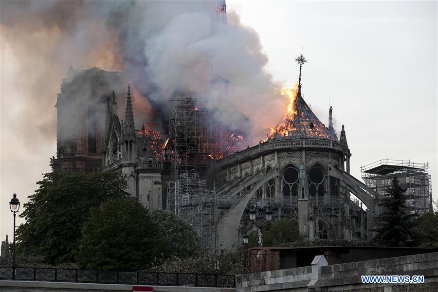 FRANCE-PARIS-NOTRE DAME-FIRE-ONE YEAR ANNIVERSARY