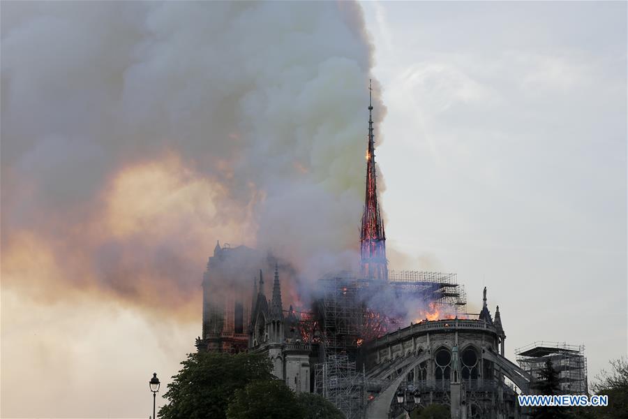 FRANCE-PARIS-NOTRE DAME-FIRE-ONE YEAR ANNIVERSARY