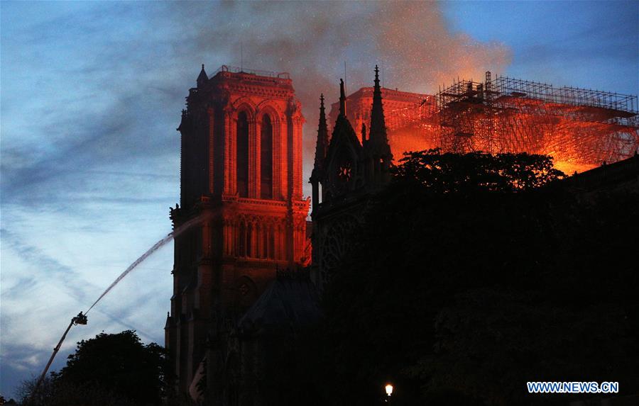 FRANCE-PARIS-NOTRE DAME-FIRE-ONE YEAR ANNIVERSARY
