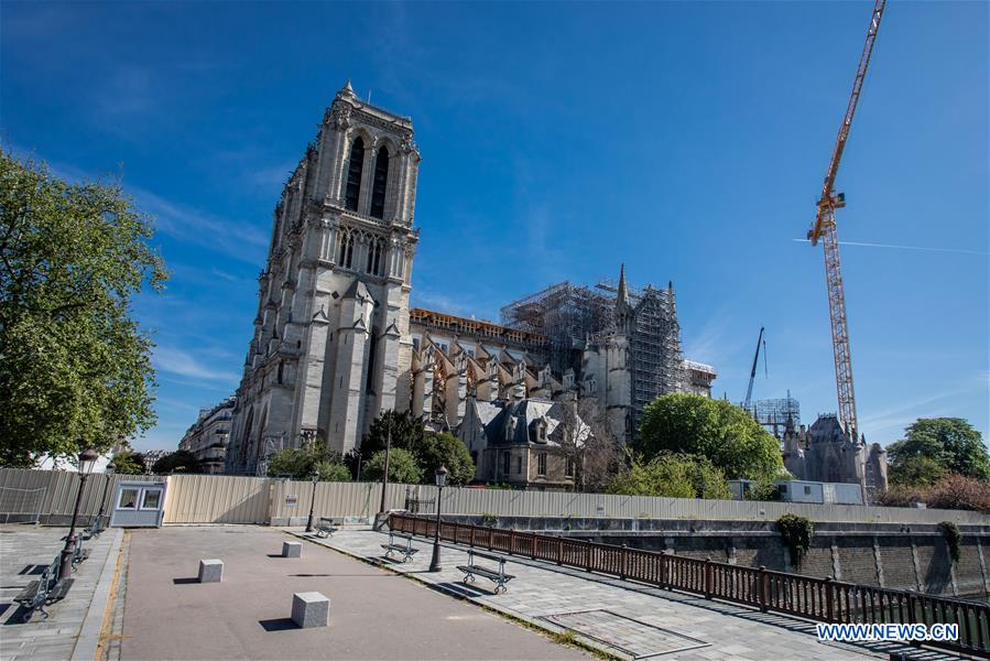 FRANCE-PARIS-NOTRE DAME-FIRE-ONE YEAR ANNIVERSARY