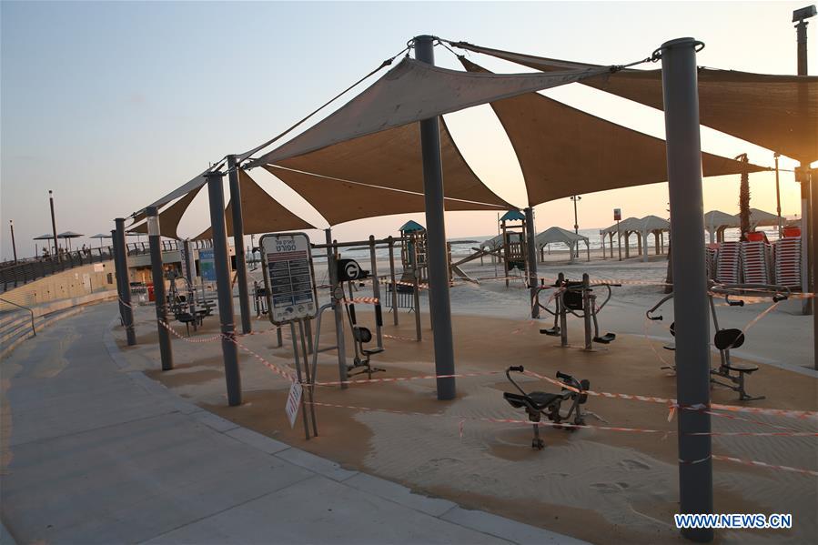 MIDEAST-TEL AVIV-COVID-19-LOCKDOWN 