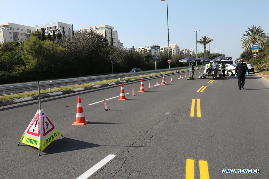 MIDEAST-TEL AVIV-COVID-19-LOCKDOWN 