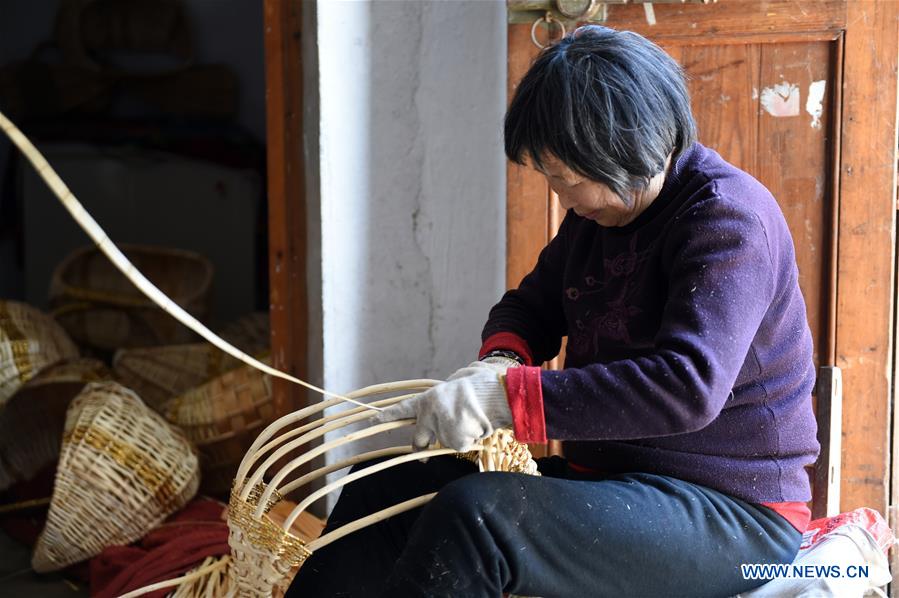 CHINA-ANHUI-FUNAN-WICKERWORK-INDUSTRY (CN)