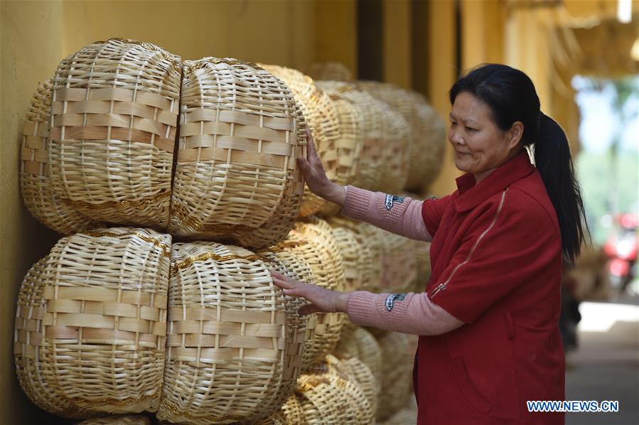 CHINA-ANHUI-FUNAN-WICKERWORK-INDUSTRY (CN)