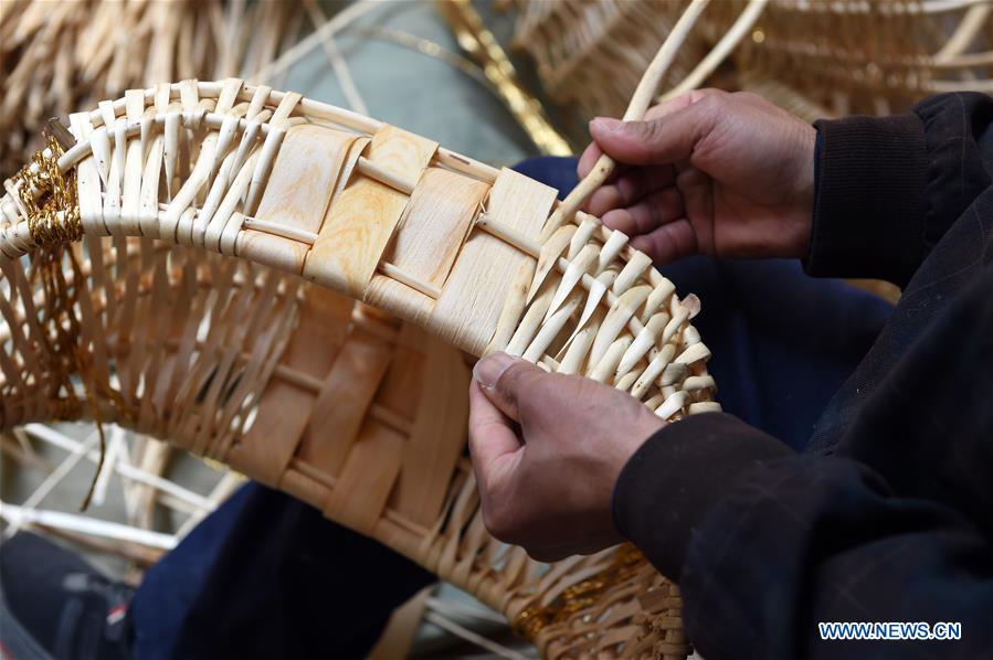 CHINA-ANHUI-FUNAN-WICKERWORK-INDUSTRY (CN)