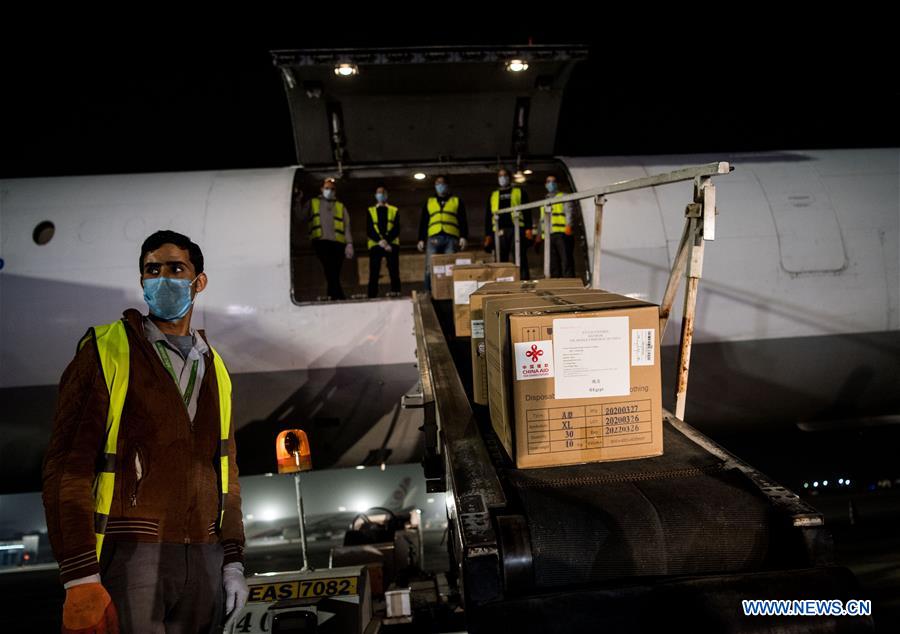 EGYPT-CAIRO-CHINESE AID-COVID-19
