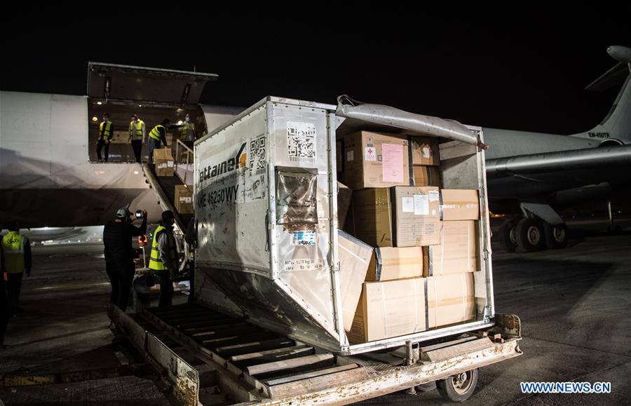 EGYPT-CAIRO-CHINESE AID-COVID-19