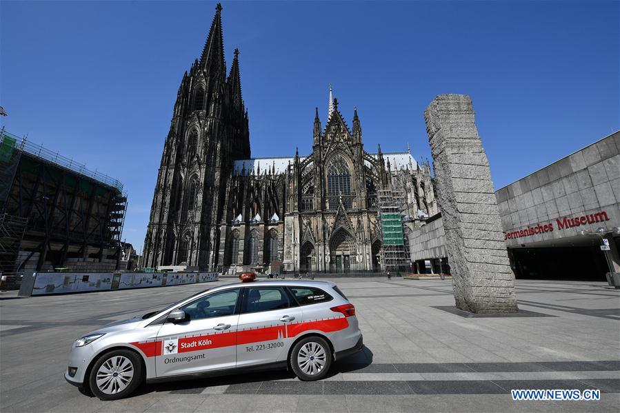 GERMANY-COLOGNE-COVID-19
