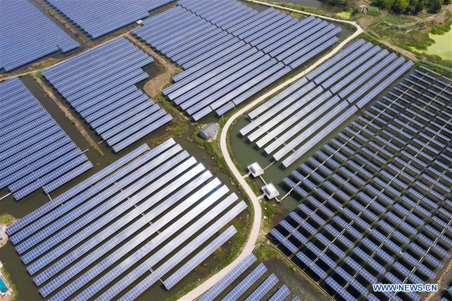 CHINA-ZHEJIANG-CHANGXING-PHOTOVOLTAIC PANELS-ELECTRICITY GENERATION-PISCICULTURE (CN)