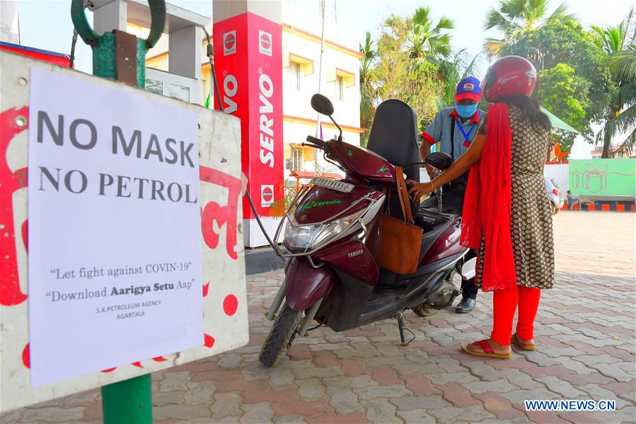 INDIA-TRIPURA-COVID-19-LOCKDOWN